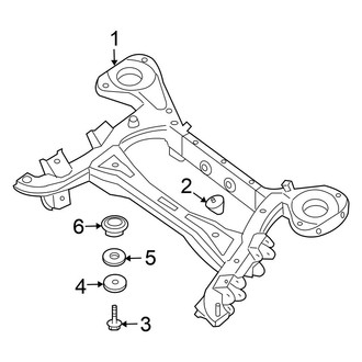 Nissan OE - Rear Suspension - Suspension Mounting