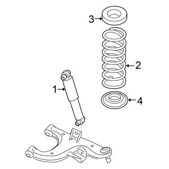 Nissan OE - Rear Suspension - Shocks & Components