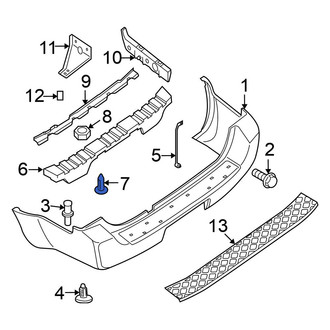 Nissan OE - Bumper Impact Absorber Clip