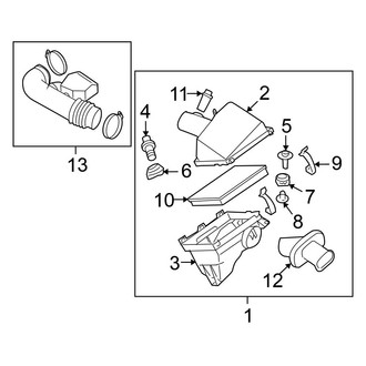Nissan OE - Engine - Air Intake (5.6L)