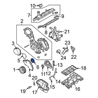 Nissan OE - Front Engine Crankshaft Seal