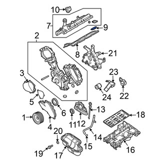 Nissan OE - Engine Valve Cover Gasket