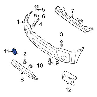 Nissan OE - Front Jack Plug Cover