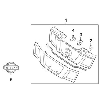 Nissan OE - Grille & Components