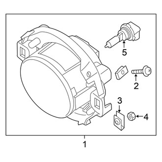 Nissan OE - Front Lamps - Fog Lamps