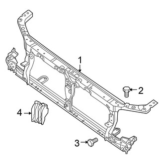 Nissan OE - Radiator Support