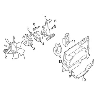 Nissan OE - Cooling Fan