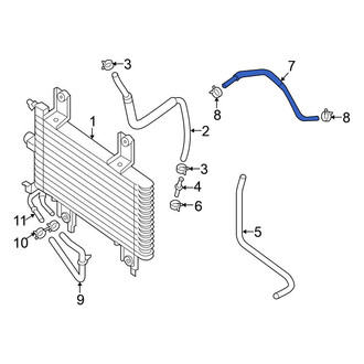 Nissan OE - Automatic Transmission Oil Cooler Hose