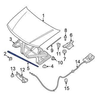 Nissan OE - Hood Seal