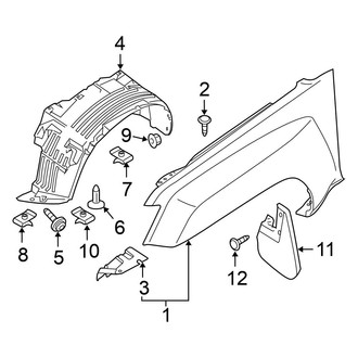 Nissan OE - Fender & Components