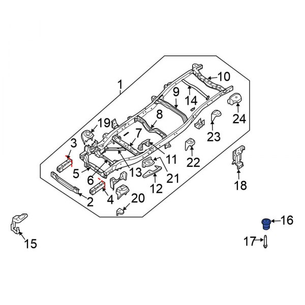 Body Mount Cushion