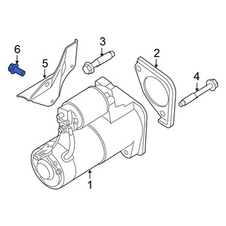 Nissan OE - Engine Water Pump Pulley Bolt