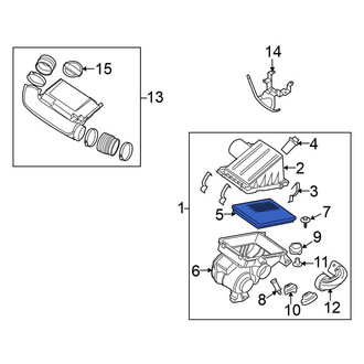 Nissan OE - Engine Air Filter