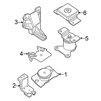 Nissan OE - Engine & Transmission Mounting
