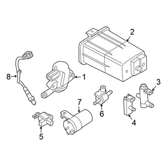 Nissan OE - Emission System - Emission Components