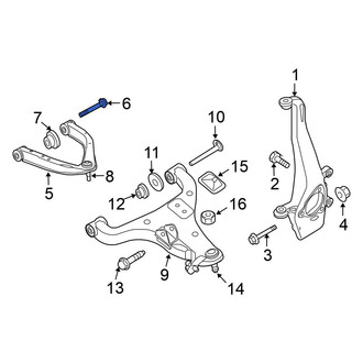 Nissan OE - Front Upper Suspension Control Arm Bolt