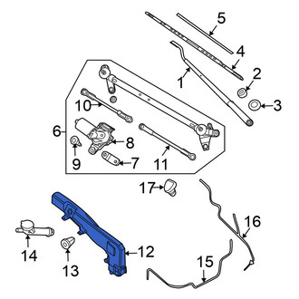 Nissan OE - Washer Fluid Reservoir