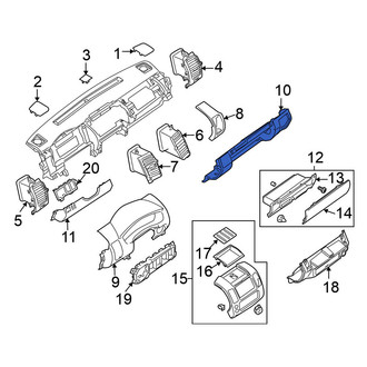 Nissan OE - Lower Instrument Panel Trim Panel