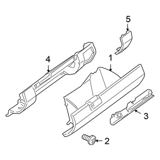 Nissan OE - Instrument Panel - Glove Box