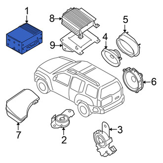 Nissan OE - Radio Control Unit