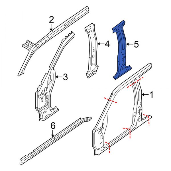 Body B-Pillar Reinforcement