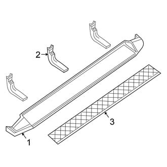 Nissan OE - Pillars, Rocker & Floor - Exterior Trim