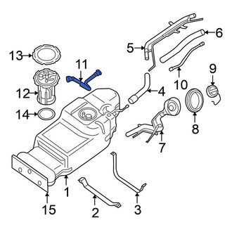 Nissan OE - Lower Fuel Line
