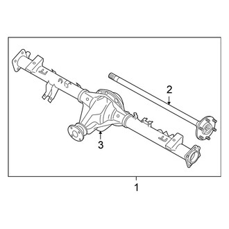 Nissan OE - Rear Suspension - Axle & Differential