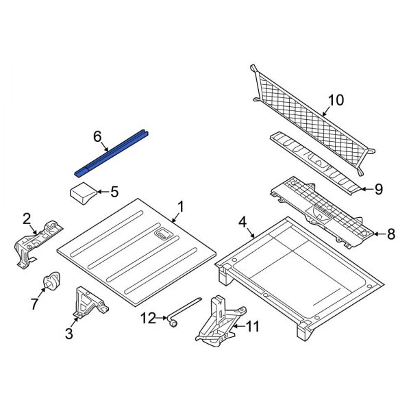 Floor Storage Compartment