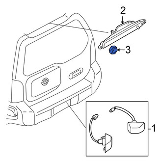 Nissan OE - Suspension Yaw Sensor Nut