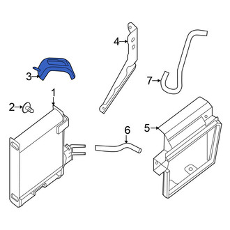 Nissan OE - Upper Automatic Transmission Oil Cooler Bracket