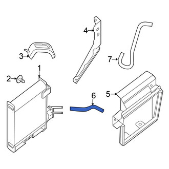 Nissan OE - Upper Automatic Transmission Oil Cooler Hose