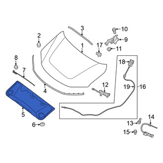 Nissan OE - Hood Insulation Pad