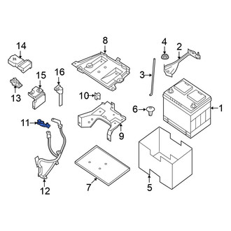Nissan OE - Battery Cable Terminal End