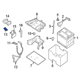 Nissan OE - Battery Cable Terminal End