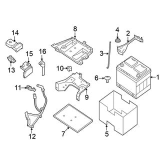 Nissan OE - Electrical - Battery