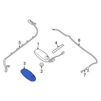 Nissan OE - Radio Antenna Cover