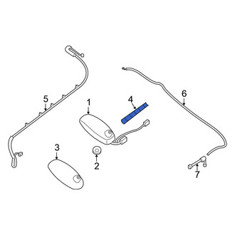 Nissan OE - Radio Antenna Mast