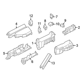 Nissan OE - Electrical - Fuse & Relay (Driver Side Engine Compartment)