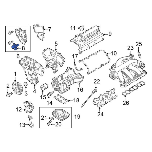 Engine Variable Valve Timing (VVT) Solenoid