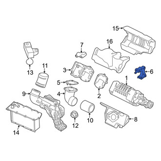 Nissan OE - Front Supercharger Bracket