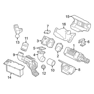 Nissan OE - Engine / Transaxle - Supercharger & Components (2.5L)