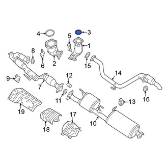 Nissan OE - Front Exhaust Crossover Gasket