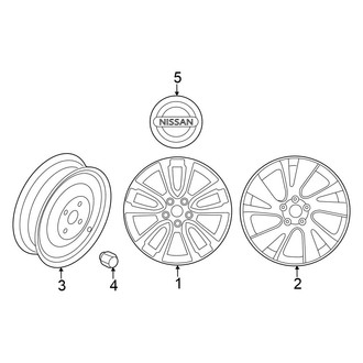Nissan OE - Wheels