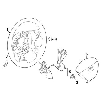 Nissan OE - Steering Wheel & Trim