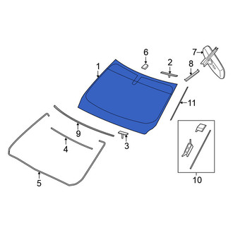 Nissan OE - Front Windshield
