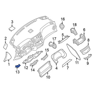 Nissan OE - Fuse Box Cover