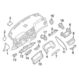 Nissan OE - Instrument Panel Components