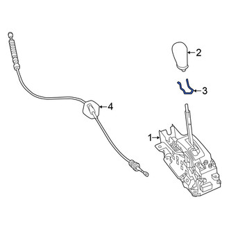 Nissan OE - Automatic Transmission Shift Lever Knob Clip