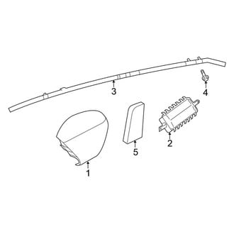 Nissan OE - Restraint Systems - Air Bag Components (Air Bags)